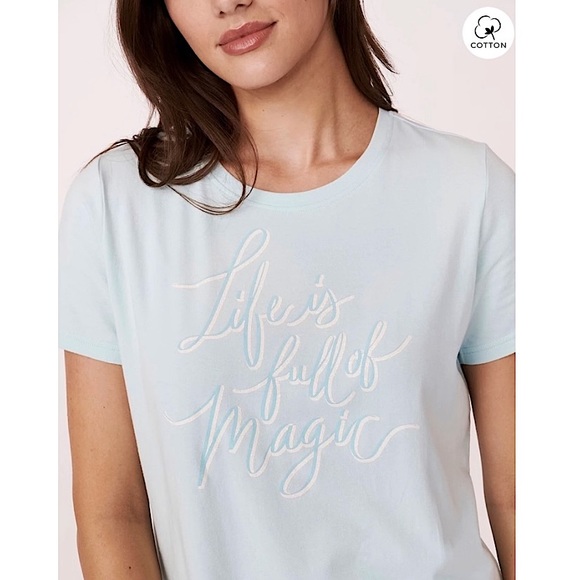 NEW La Vie En Rose 2-Piece PJ Set - Picture 5 of 6